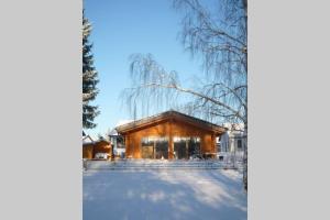 Το Ferienhaus am See in Fleeth τον χειμώνα