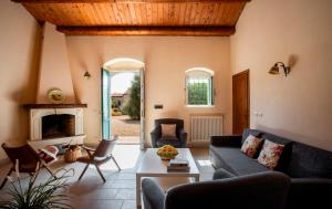 Posezení v ubytování Agriturismo Borgo degli ulivi