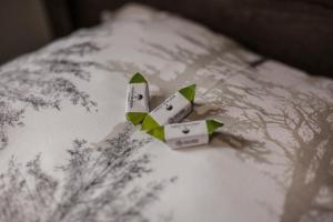 Postel nebo postele na pokoji v ubytování Hostel pod Cisem