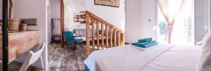 Posteľ alebo postele v izbe v ubytovaní Kartalia apartment