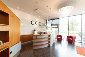 
The lobby or reception area at Business Hotel Ambio Gleisdorf
