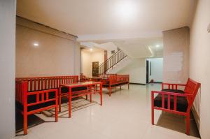 Posezení v ubytování Jember City Hotel