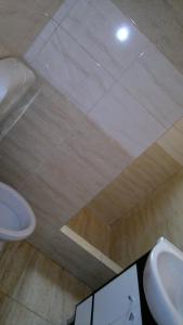 Koupelna v ubytování Vila Siminica