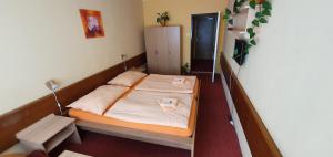 Postel nebo postele na pokoji v ubytování Hotel Poprad
