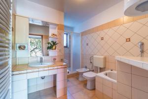 Koupelna v ubytování Apartments Krnica 1510