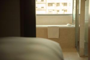 Koupelna v ubytování Arsma Hotel