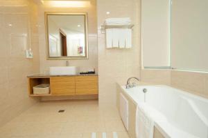 Koupelna v ubytování Arsma Hotel