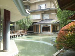 Budova, kde se ryokan nachází