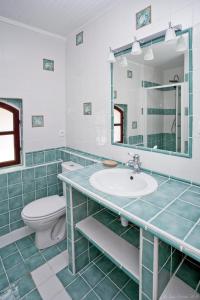 Koupelna v ubytování La Bastide O'nhora