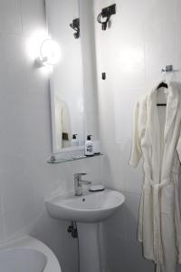 Koupelna v ubytování Bogdanov Yar Hotel