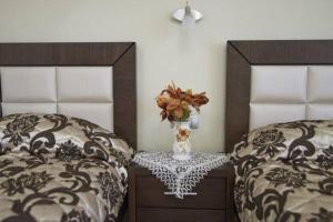 A bed or beds in a room at Studios Xanthipi