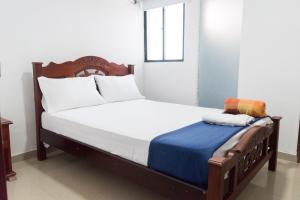 Postel nebo postele na pokoji v ubytování Hotel Aquarius
