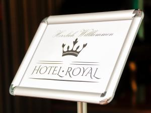 Certifikát, hodnocení, plakát nebo jiný dokument vystavený v ubytování Hotel Royal