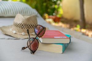 Die Bibliothek im Ferienhaus