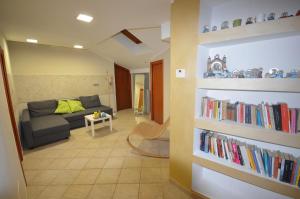 Posezení v ubytování B&B Portanova