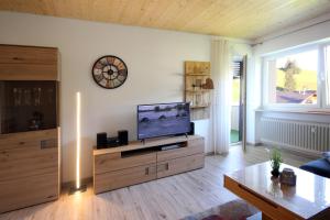 TV a/nebo společenská místnost v ubytování Scheiblesmoos 4 Sterne