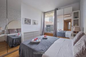 Posteľ alebo postele v izbe v ubytovaní Alcam Vila Olímpica