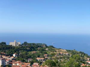 a city on top of a hill with houses at B&B Villa Reginella in Agerola