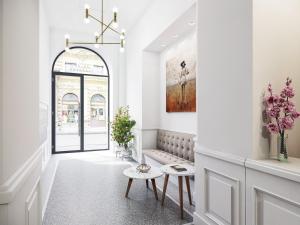 Posezení v ubytování Palace Dlazdena Central Apartment - New Town