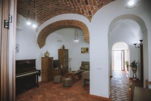 TV a/nebo společenská místnost v ubytování Casa Rural Los Belloso