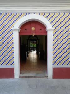 Casa Frankie的门面或入口