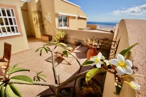Balkón nebo terasa v ubytování Ohana Vista Mar Los Abrigos