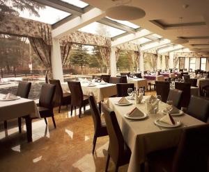 Restoran või mõni muu söögikoht majutusasutuses Hotel Carpați
