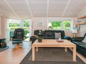 Posezení v ubytování Modern Spa Retreat in Als - By Traum Ferienwohnungen