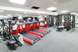 Fitness centrum a/nebo fitness zařízení v ubytování Commodore Hotel Busan
