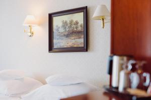Posteľ alebo postele v izbe v ubytovaní Hotel Gołębiewski Białystok