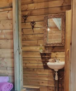 Koupelna v ubytování B&B Aquavert + 37 fotografií