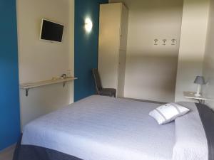 Łóżko lub łóżka w pokoju w obiekcie Il Rifugio Del Tempo