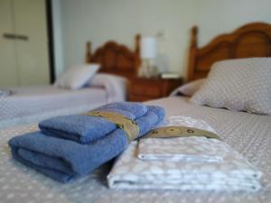 Posteľ alebo postele v izbe v ubytovaní Miami APARTAMENTO ANITA