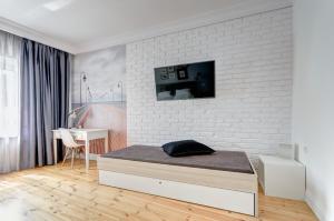 Posteľ alebo postele v izbe v ubytovaní Apartments Old Town Dluga & by Noclegi Renters