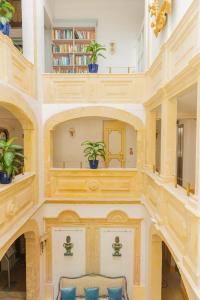 Knihovna v bed and breakfast