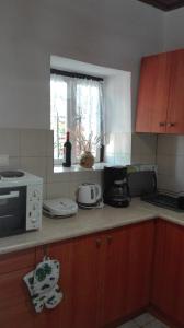 Kuchyň nebo kuchyňský kout v ubytování Panos and Chrisas House