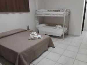 A bed or beds in a room at B&b il Girasole