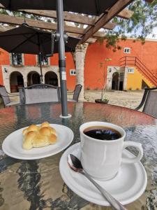 Příslušenství pro přípravu čaje a kávy v ubytování Hotel Boutique Real Tequila