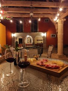 Nápoje v ubytování Hotel Boutique Real Tequila