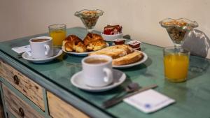 Svečiams siūlomi pusryčių variantai apgyvendinimo įstaigoje Gran Hotel Mar del Plata
