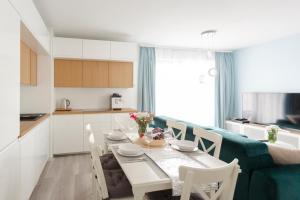 Kuchyňa alebo kuchynka v ubytovaní Apartament Balticus Deluxe