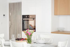 Kuchyňa alebo kuchynka v ubytovaní Apartament Balticus Deluxe