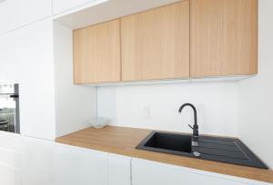 Kuchyňa alebo kuchynka v ubytovaní Apartament Balticus Deluxe