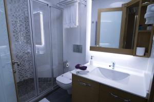 Koupelna v ubytování Cumbali Suite Hotel