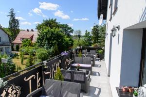 Balkón nebo terasa v ubytování Villa Orient