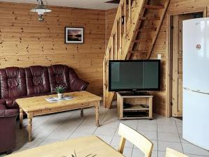 TV a/nebo společenská místnost v ubytování Apartment Seim