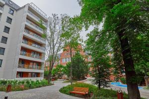 Budova, v ktorej sa apartmán nachádza