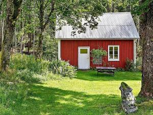 Zahrada ubytování Holiday home SKILLINGARYD