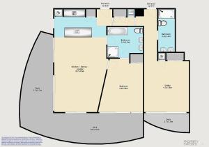 Planul etajului la QV Central Upscale Apt in a Hotel Building-929