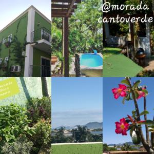Zahrada ubytování Embaú Mar - ecocasa Morada Canto Verde - Guarda do Embaú SC - Brasil
